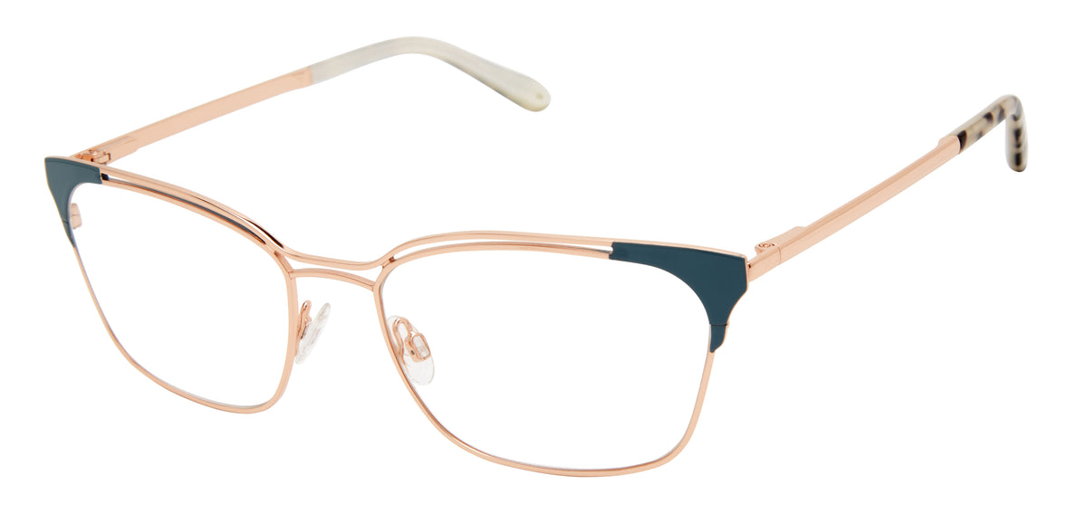 Lulu Optical L234 Blue/Rose Gold
