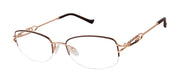 Tura R140 Burgundy/Rose Gold