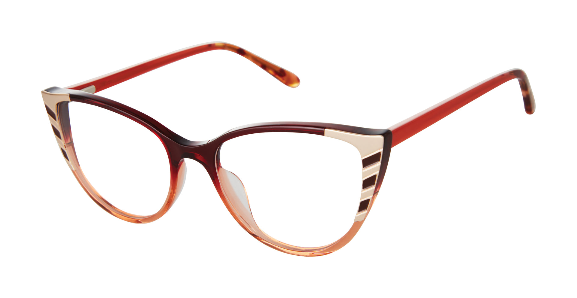 Lulu Optical L942 Burgundy