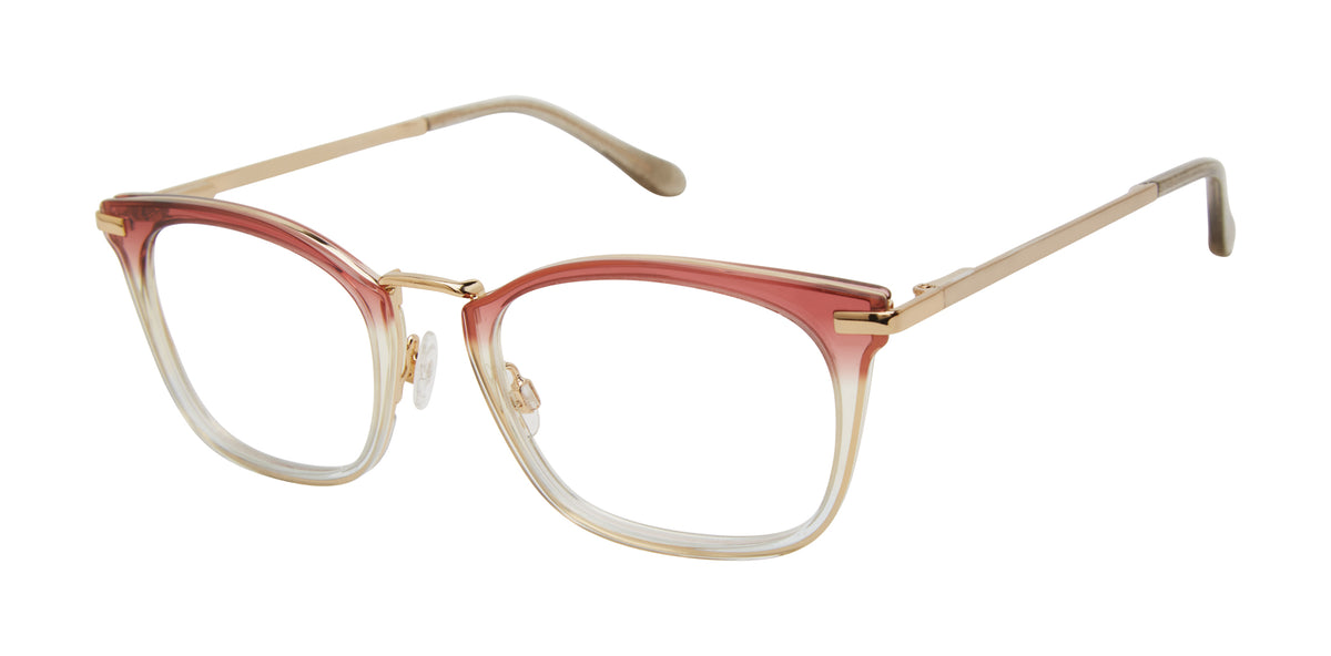 Lulu Optical L944 Raspberry/Gold