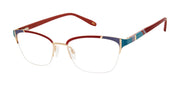 Victor Glemaud x Tura Optical VGO019 Red/Purple/Teal