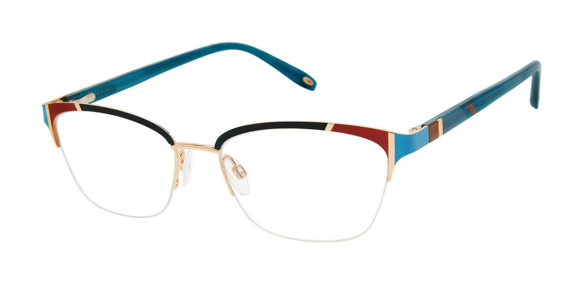 Victor Glemaud x Tura Optical VGO019 Teal/Red/Blue