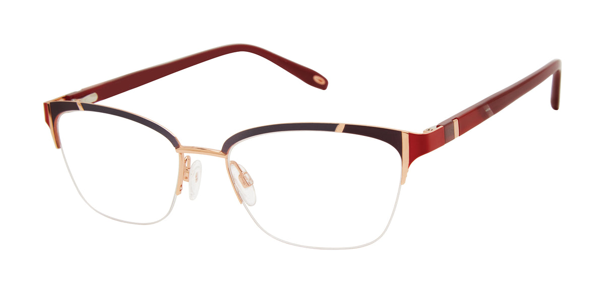 Victor Glemaud x Tura Optical VGO019 Purple/Red