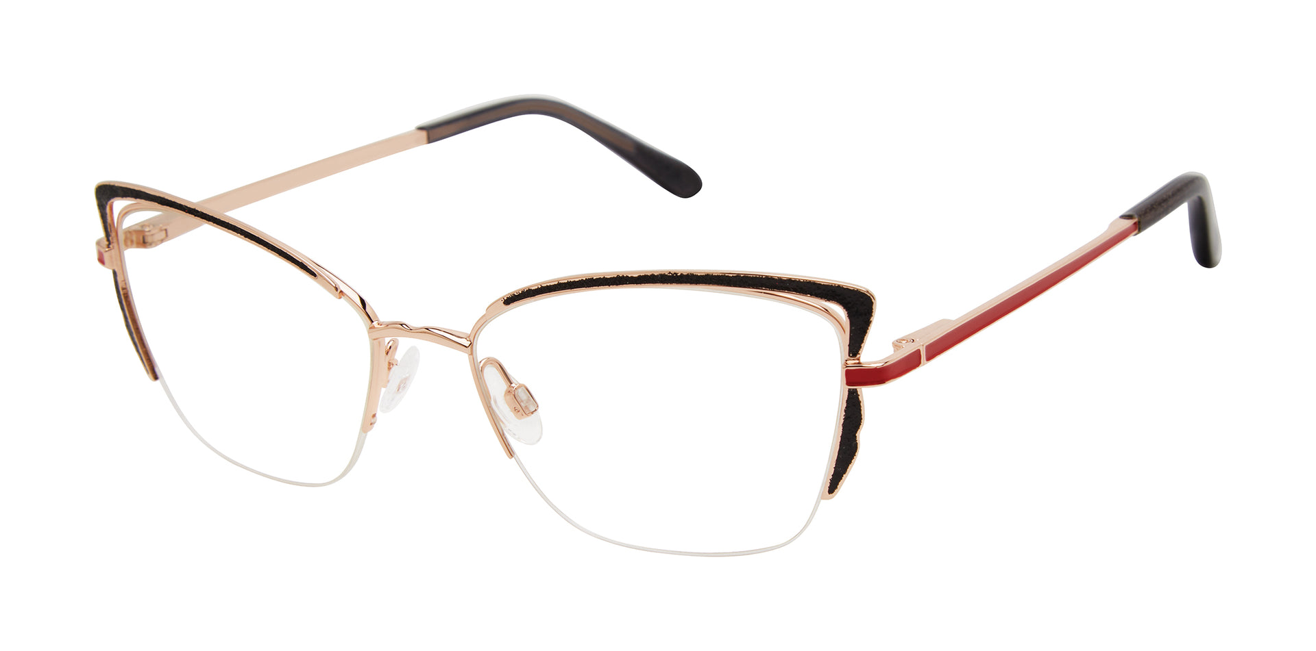 Lulu Optical L943 Black/Rose Gold
