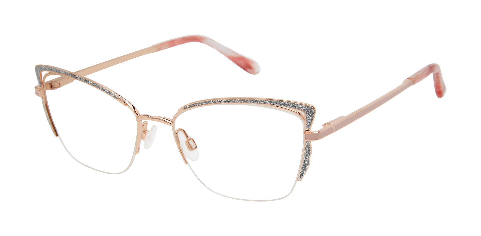Lulu Optical L943 Silver/Rose Gold