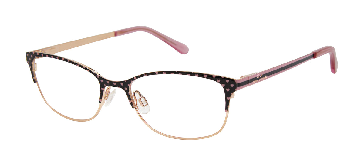 Lulu By Lulu Guinness Girls LK047 Blk/Rgd