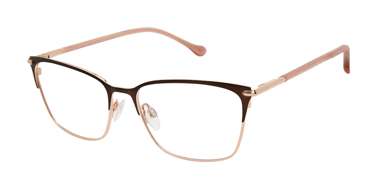 Buffalo Womens Optical BW523 Brown/Rose Gold