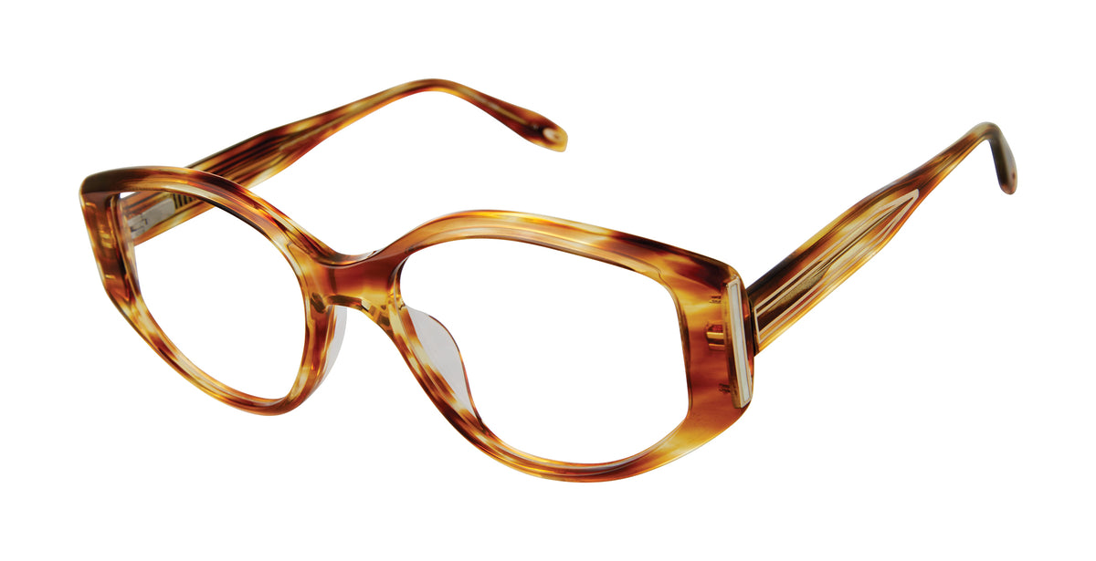 Victor Glemaud x Tura Optical VGO028 Amber Horn