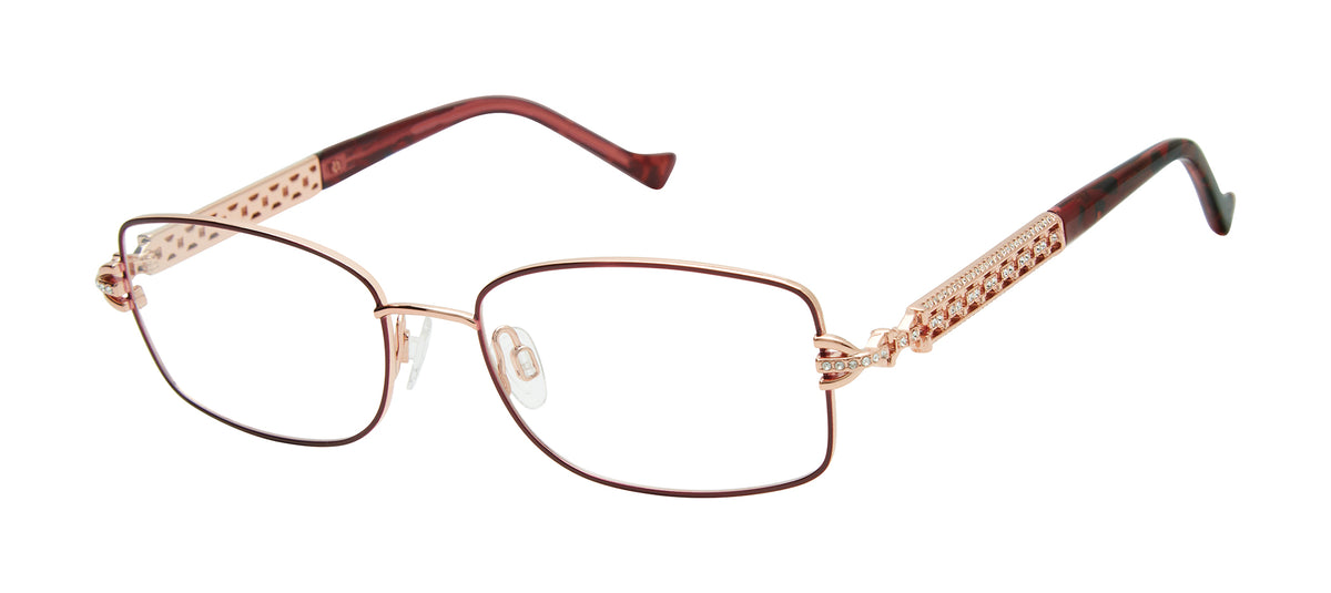 Tura TE286 Burgundy/Rosegold