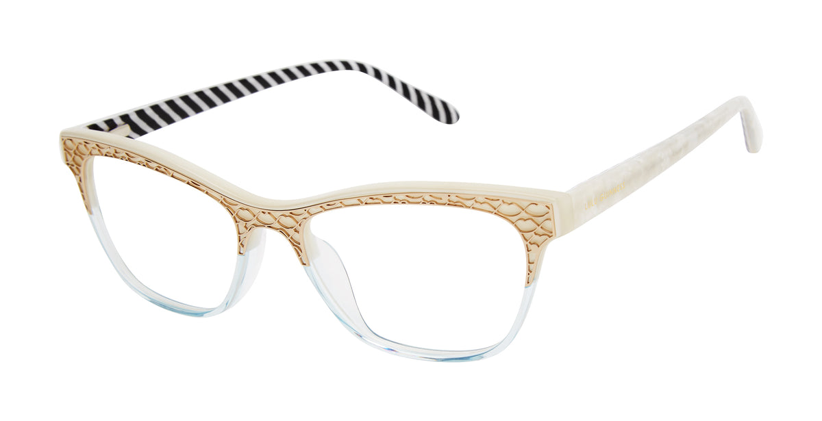 Lulu Optical L949 Bone/Blue