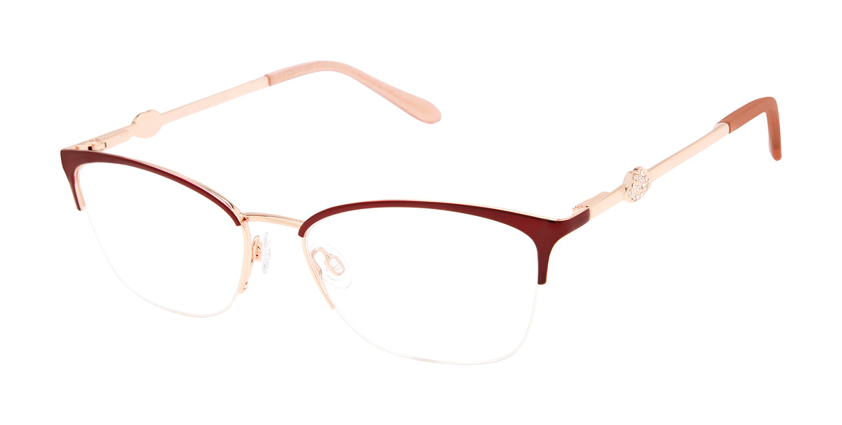 Lulu Optical L255 Burgundy