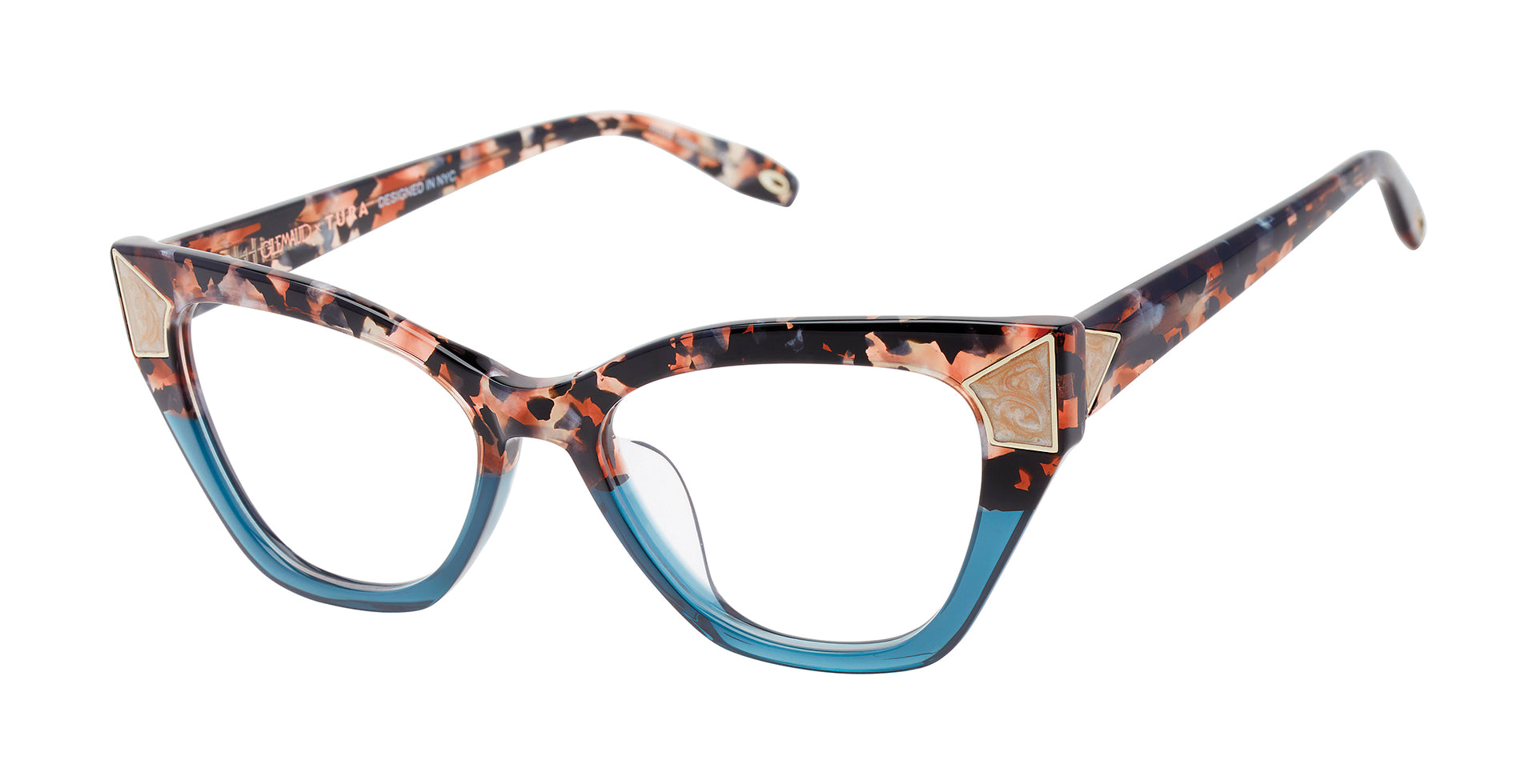 Victor Glemaud x Tura Optical VGO039 Grey/Teal