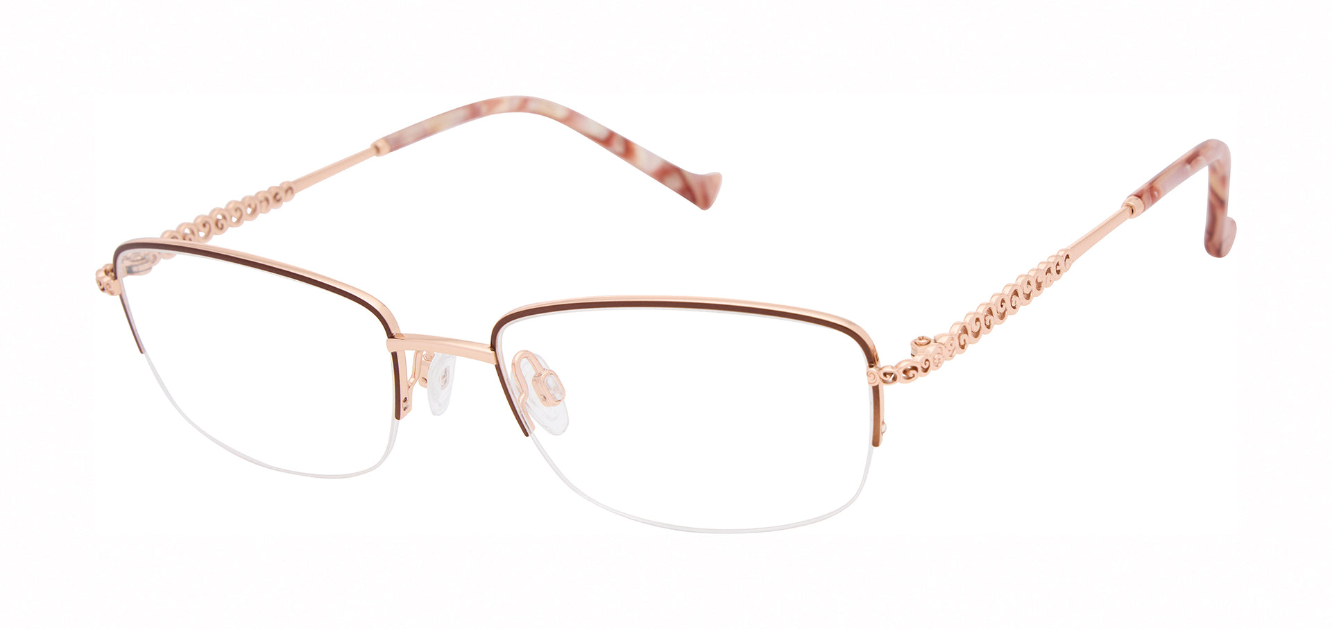 Tura R156 Brown / Rose Gold