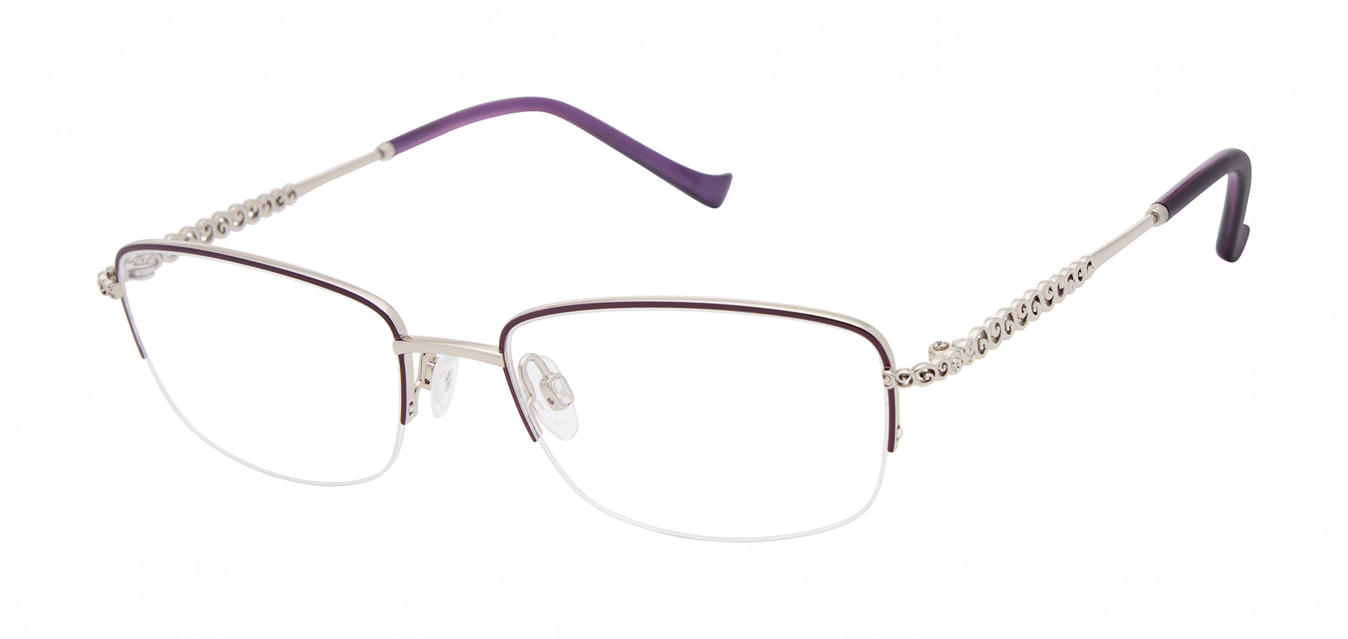 Tura R156 Eggplant /  Silver