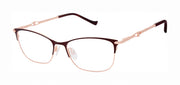 Tura R715 Burgundy / Rose Gold