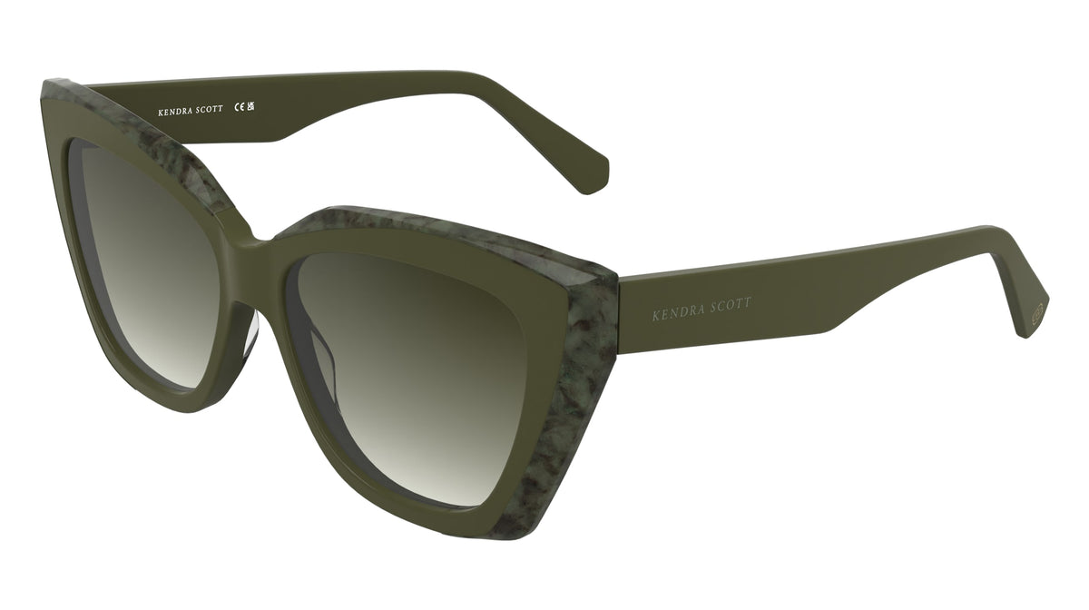 KENDRA SCOTT KE611S (316) OLIVE GREEN/MARBLE GREEN 56-16-145