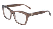 FERRAGAMO SF3022 (232) TRANSPARENT BROWN 53-17-140