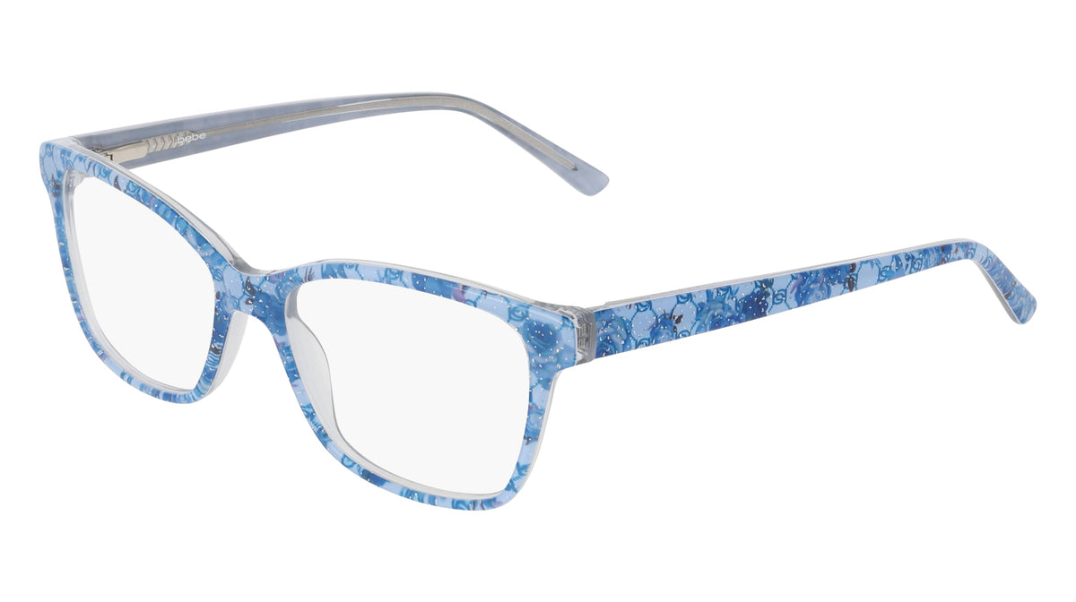 BEBE BB5241 (400) BLUE FLORAL 52-16-140