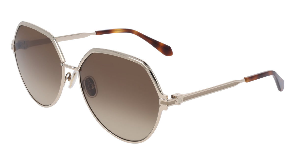 FERRAGAMO SF325S (745) GOLD/BROWN GRADIENT 62-16-140