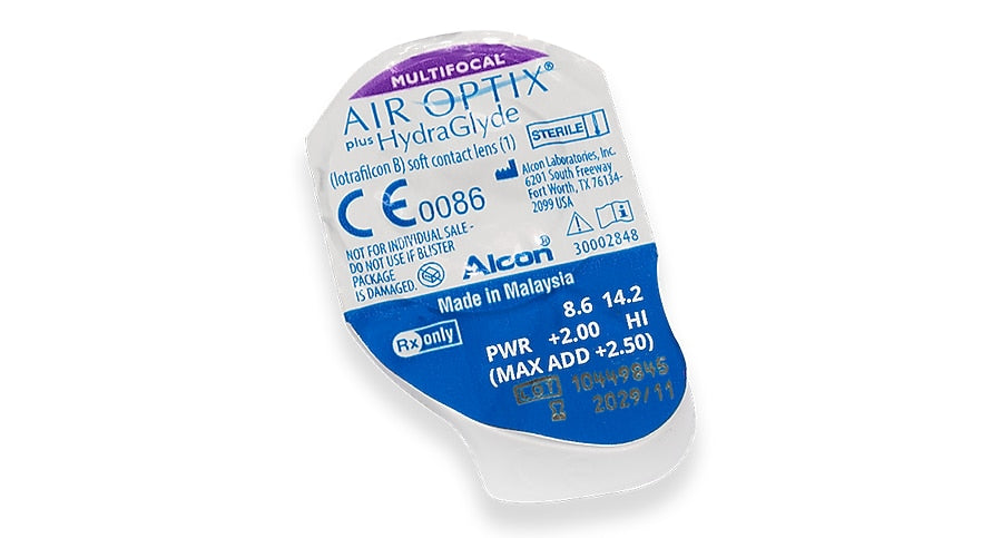 AIR OPTIX® Plus HydraGlyde® Multifocal 6