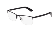 Puma PU0028O Eyeglasses - Black / Transparent (001)