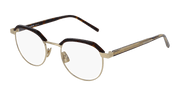 Saint Laurent SL 124 Eyeglasses - Havana / Transparent (003)