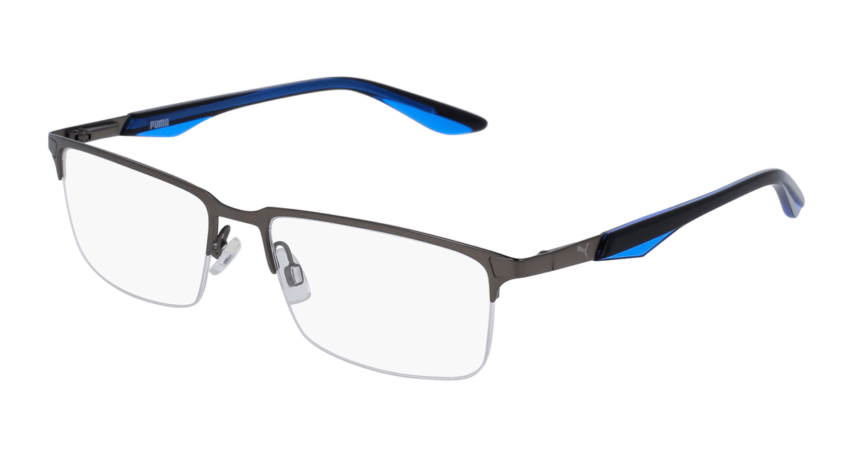 Puma PU0064O Eyeglasses - Gunmetal / Transparent (004)