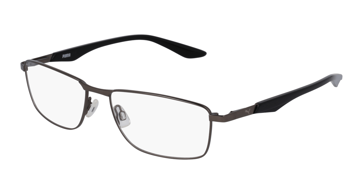Puma PU0065O Eyeglasses - Gunmetal / Transparent (007)