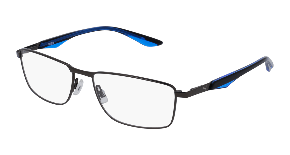 Puma PU0065O Eyeglasses - Gunmetal / Transparent (008)