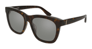 Saint Laurent SL M24/K Sunglasses - Havana / Silver (002)