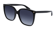 Gucci GG0022S Sunglasses - Black / Grey (001)