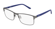 Puma PE0027O Eyeglasses - Gunmetal / Transparent (003)