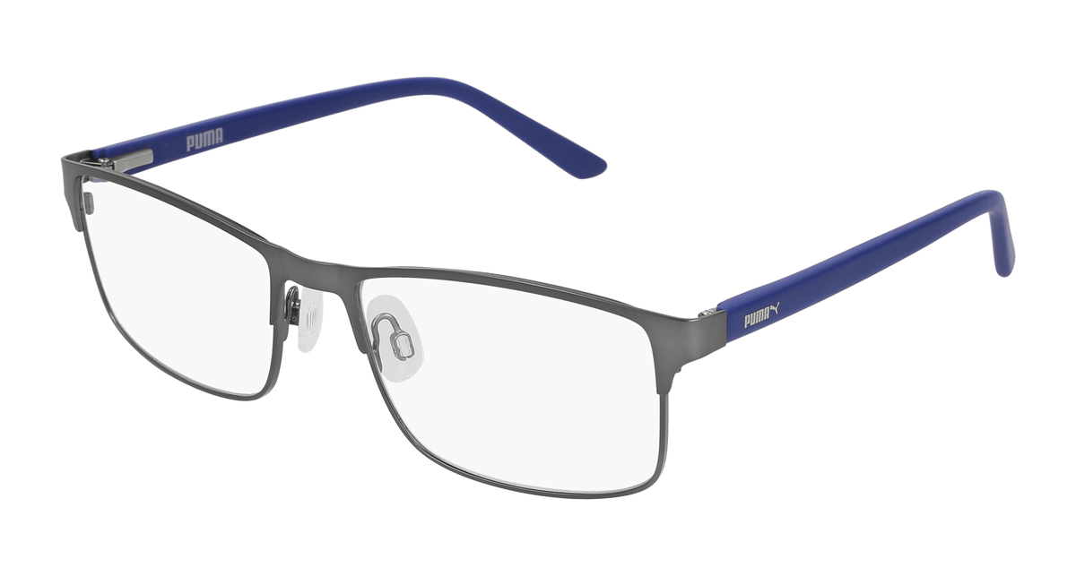 Puma PE0027O Eyeglasses - Gunmetal / Transparent (003)