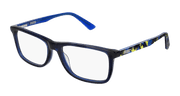 Puma PJ0020O Eyeglasses - Blue / Transparent (002)