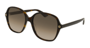 Gucci GG0092S Sunglasses - Havana / Brown (002)