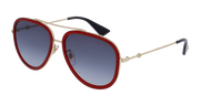 Gucci GG0062S Sunglasses - Gold / Blue (005)