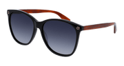 Gucci GG0024S Sunglasses - Black / Grey (003)