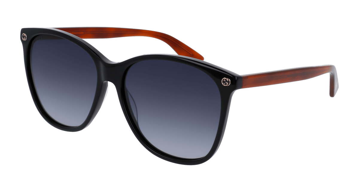 Gucci GG0024S Sunglasses - Black / Grey (003)