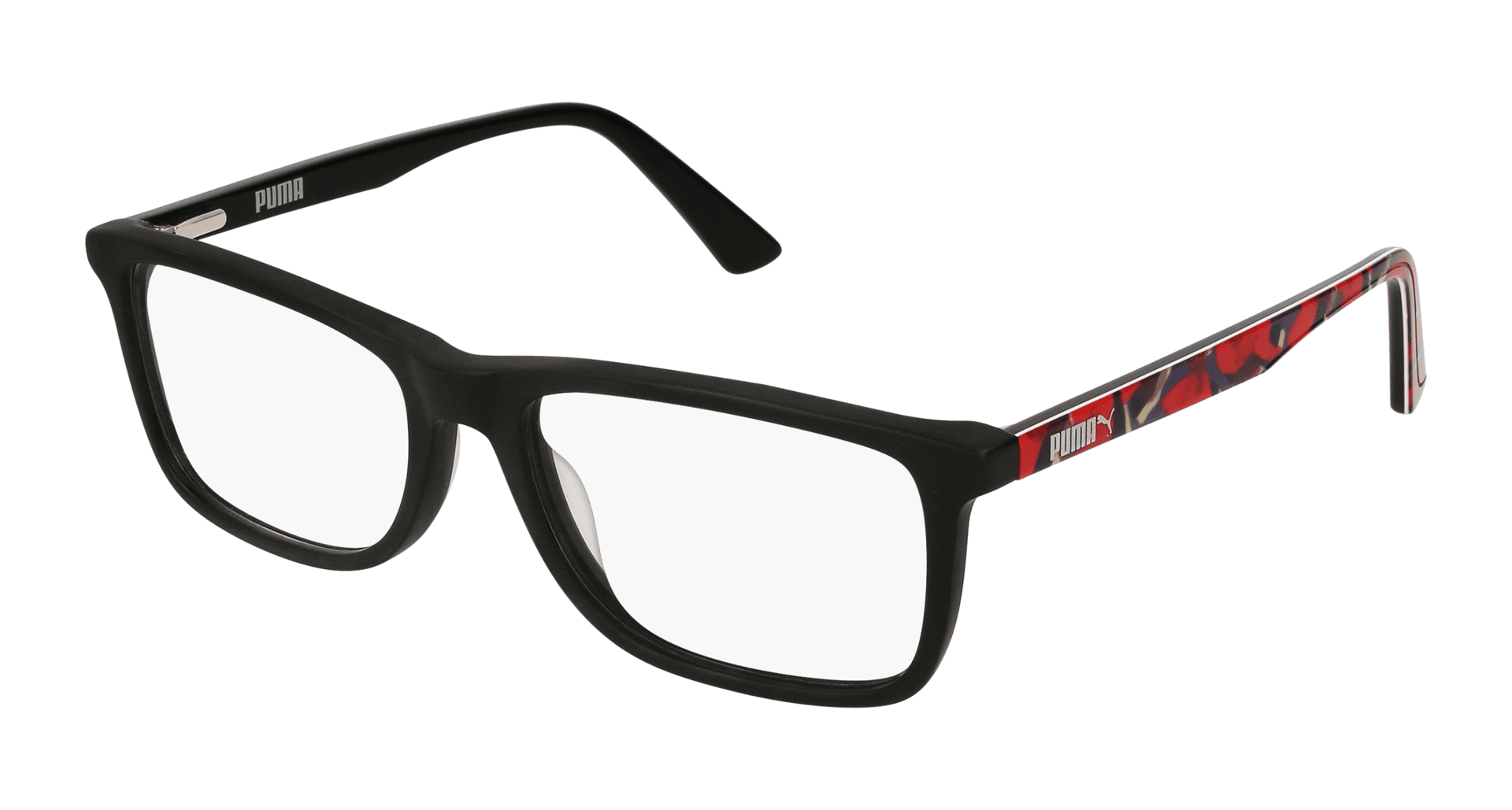 Puma PJ0020O Eyeglasses - Black / Transparent (003)