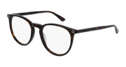 Gucci GG0027O Eyeglasses - Havana / Transparent (002)