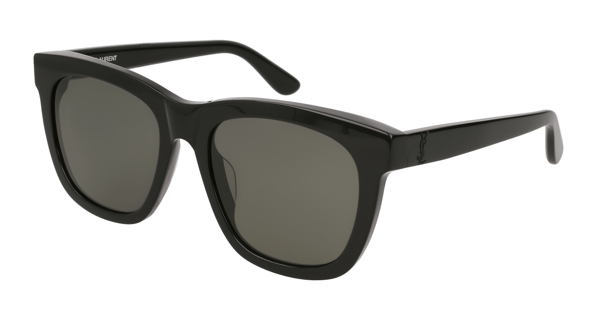 Saint Laurent SL M24/K Sunglasses - Black / Grey (001)