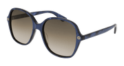 Gucci GG0092S Sunglasses - Blue / Brown (005)