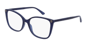 Gucci GG0026O Eyeglasses - Blue / Transparent (005)