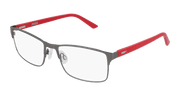 Puma PE0027O Eyeglasses - Gunmetal / Transparent (005)