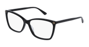 Gucci GG0025O Eyeglasses - Black / Transparent (001)