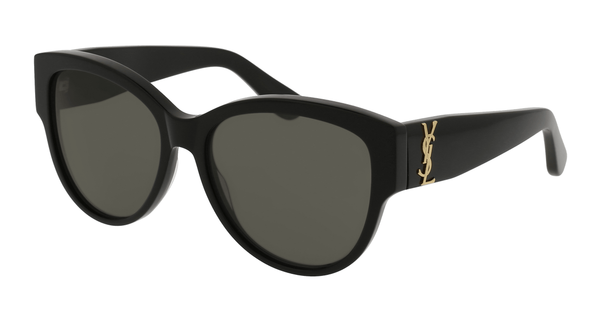 Saint Laurent SL M3 Sunglasses - Black / Grey (002)