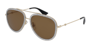 Gucci GG0062S Sunglasses - Gold / Brown (004)