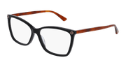Gucci GG0025O Eyeglasses - Black / Transparent (003)