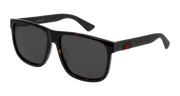 Gucci GG0010S Sunglasses - Havana / Grey (003)