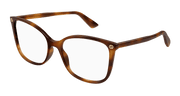 Gucci GG0026O Eyeglasses - Havana / Transparent (002)